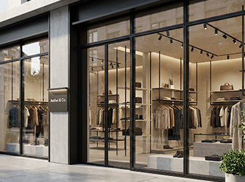Modern Aluminium Shopfronts Birmingham